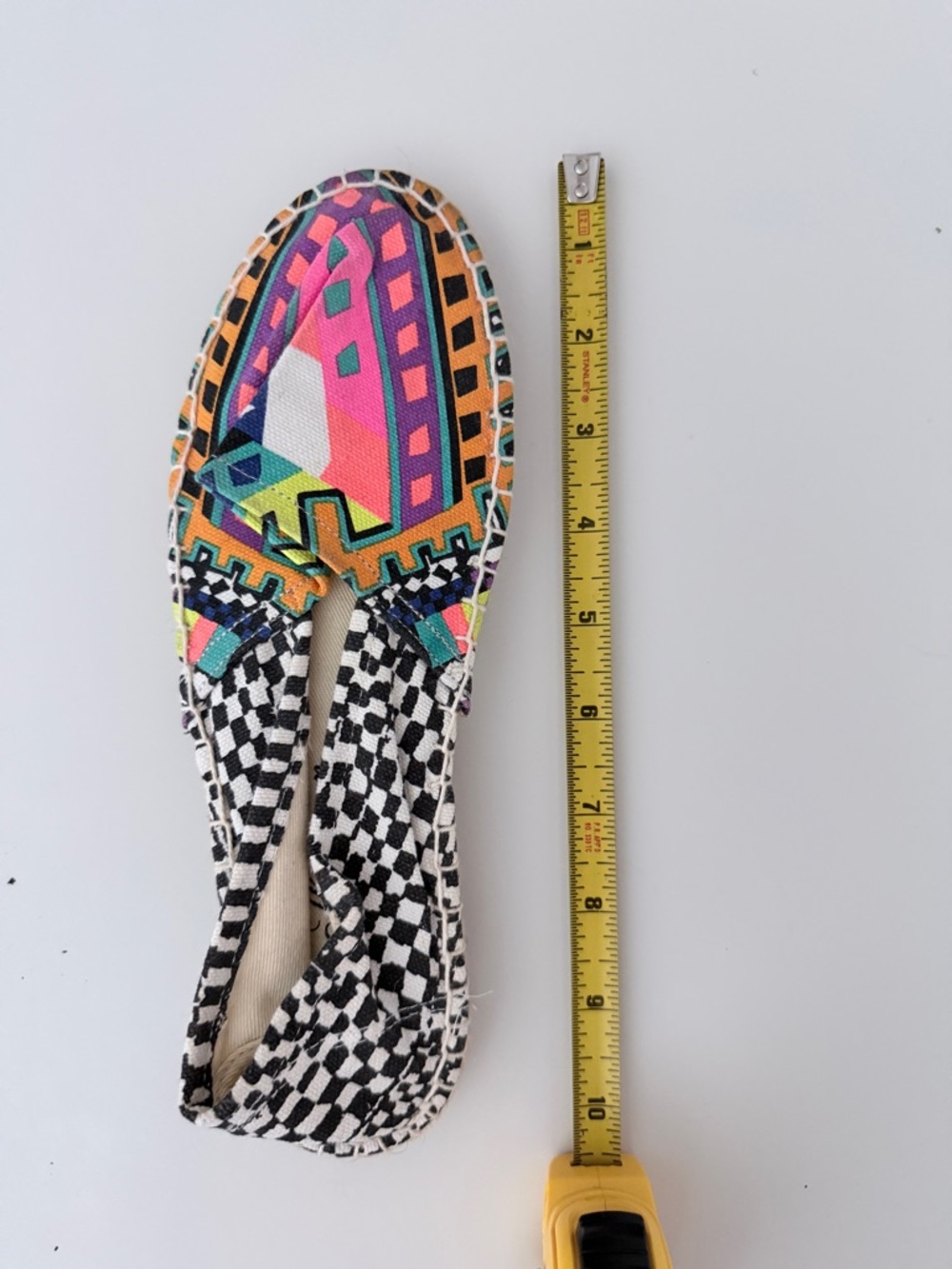 BNWOT Mara Hoffman Pink Multicolor Geometric Espadrilles - Picture 7 of 8